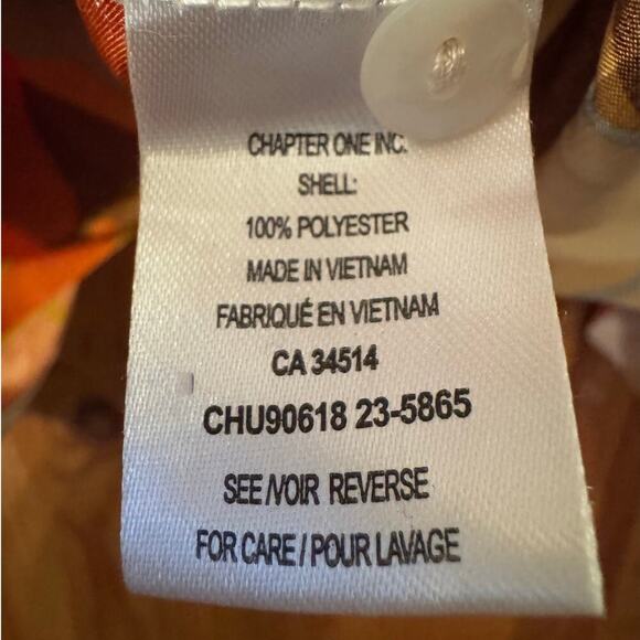 Colorful Floral Button-Up Blouse - Picture 5 of 7